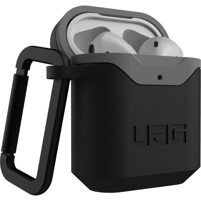 Чехол UAG для Apple AirPods 1/2 (2016/2019) - Standard Issue Hard - Black/Grey - 10242F114030