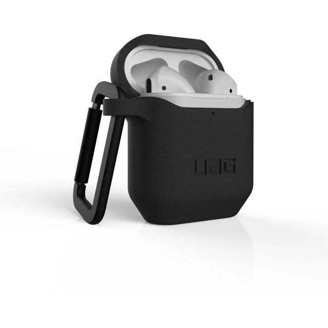 Чехол UAG для Apple AirPods 1/2 (2016/2019) - Standard Issue Silicone - Black - 10244K114040