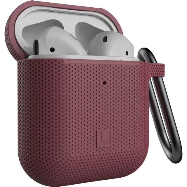 Чехол UAG для Apple AirPods 1/2 (2016/2019) - DOT Silicone - Aubergine - 10250K314747
