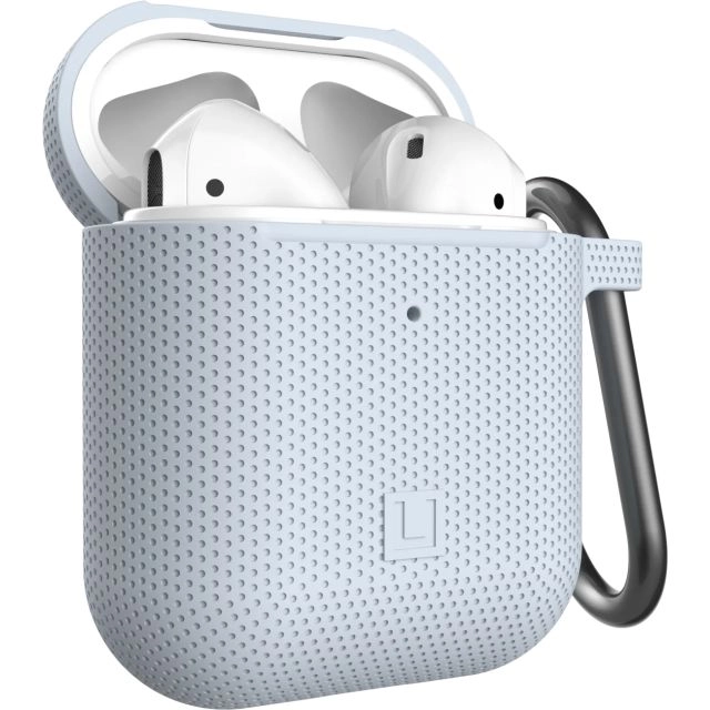 Чехол UAG для Apple AirPods 1/2 (2016/2019) - DOT Silicone - Soft Blue - 10250K315151