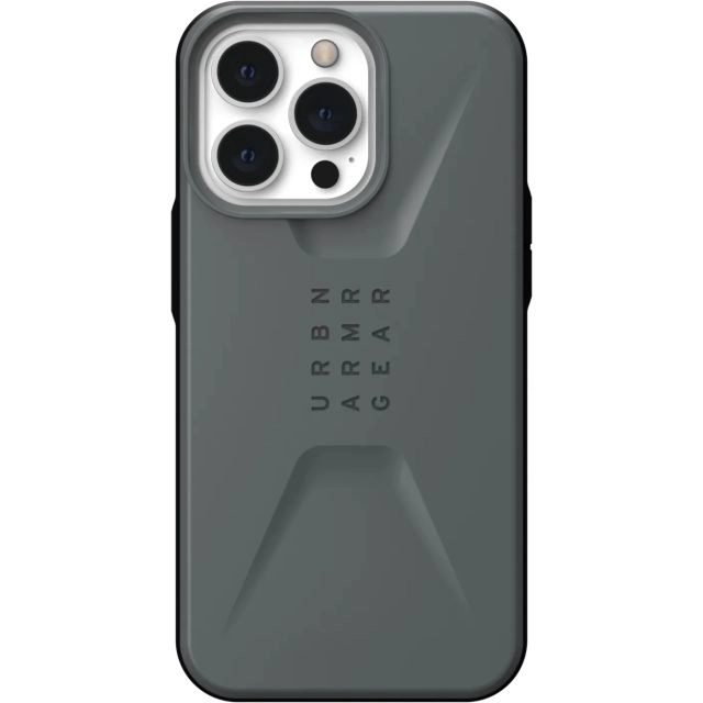 Чехол UAG для iPhone 13 Pro - Civilian - Silver - 11315D113333