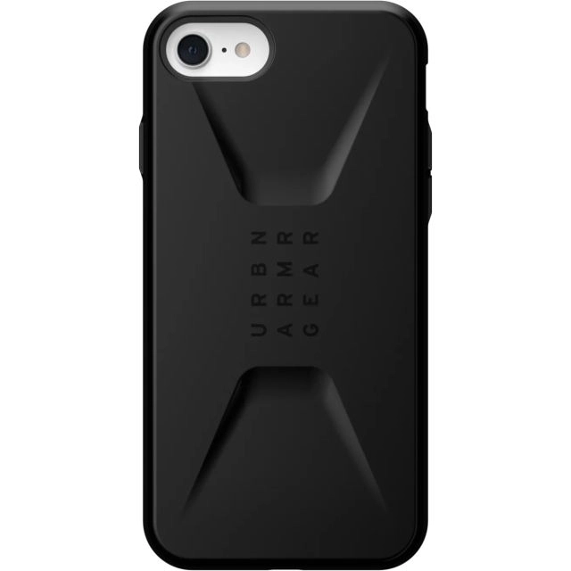 Чехол UAG для iPhone SE (2022/2020) / 8 / 7 - Civilian - Black - 114005114040