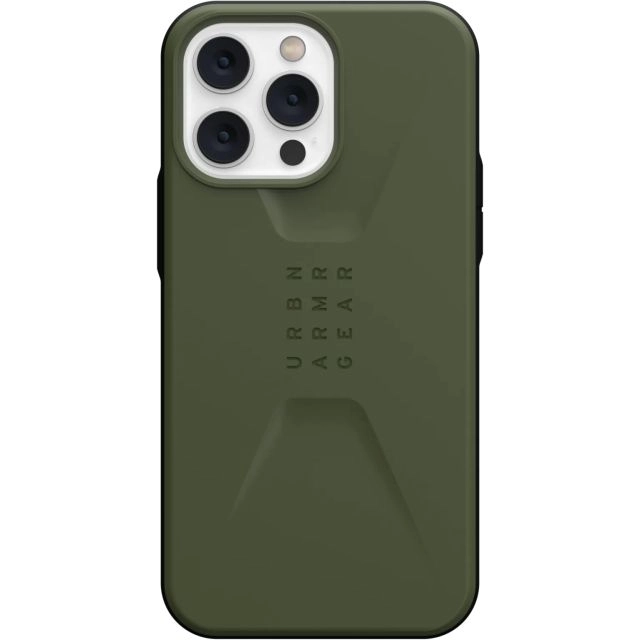 Чехол UAG для iPhone 14 Pro Max - Civilian - Olive - 114043117272