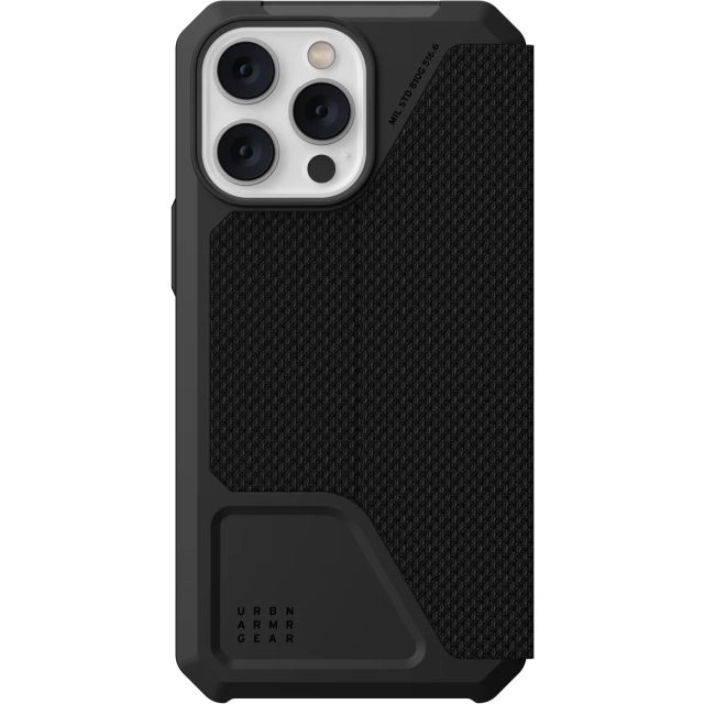 Чехол UAG для iPhone 14 Pro Max - Metropolis - Kevlar Black - 114047113940