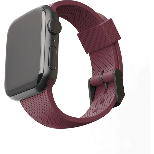 Ремешок UAG для Apple Watch (41/40/38 mm) - DOT Silicone - Aubergine - 19248K314747