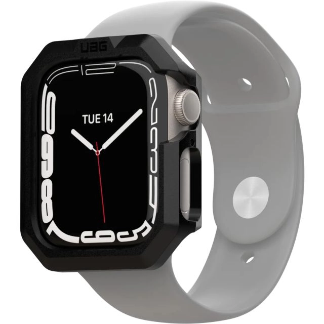 Чехол UAG для Apple Watch 8 / 7 (41mm) - Scout - Black - 1A4001114040