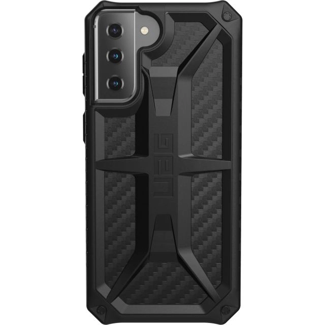 Чехол UAG для Galaxy S21 Plus - Monarch - Carbon Fiber - 212821114242