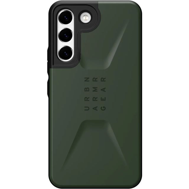 Чехол UAG для Galaxy S22 - Civilian - Olive - 21342D117272