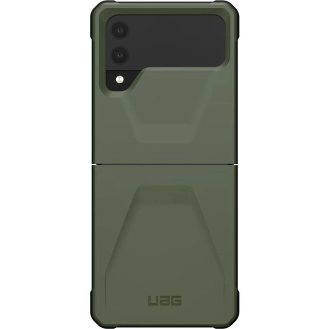 Чехол UAG для Galaxy Z Flip 4 (2022) - Civilian - Olive - 214007117272