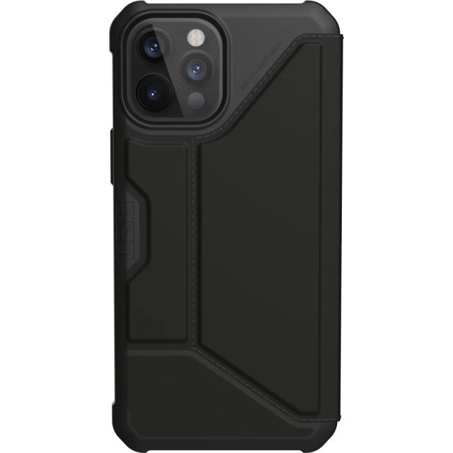 Чехол UAG для iPhone 12 Pro Max - Metropolis - SATN ARMR Black - 112366113840