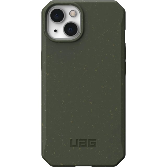 Чехол UAG для iPhone 13 - Biodegradable Outback - Olive - 113175117272