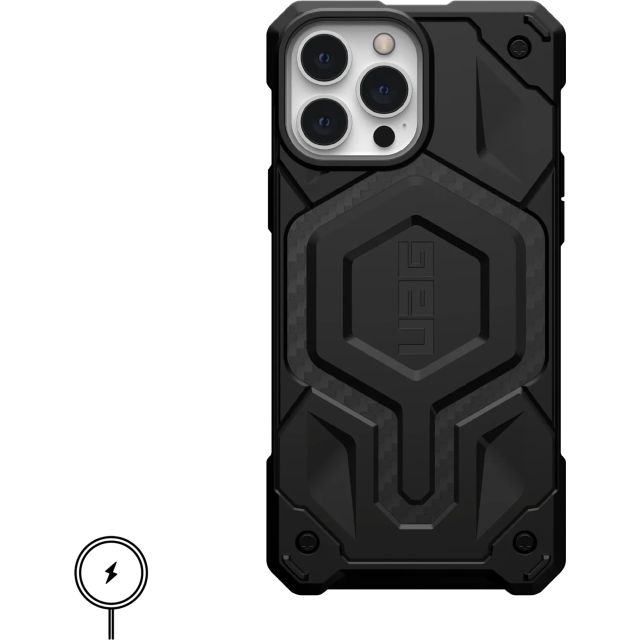 Чехол UAG для iPhone 13 Pro Max - Monarch Pro with MagSafe - Carbon Fiber - 113551114242
