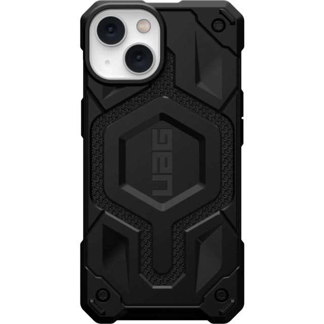 Чехол UAG для iPhone 14 - Monarch Pro Kevlar for MagSafe - Kevlar Black - 114028113940