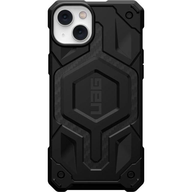 Чехол UAG для iPhone 14 Plus - Monarch Pro for MagSafe - Carbon Fiber - 114029114242