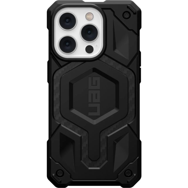 Чехол UAG для iPhone 14 Pro - Monarch Pro for MagSafe - Carbon Fiber - 114030114242