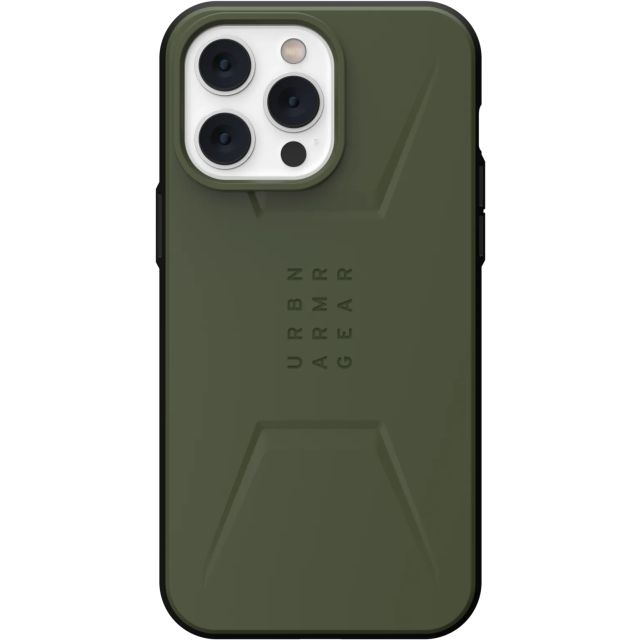 Чехол UAG для iPhone 14 Pro Max - Civilian for MagSafe - Olive - 114039117272