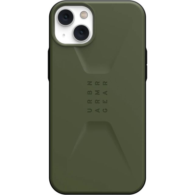 Чехол UAG для iPhone 14 Plus - Civilian - Olive - 114041117272