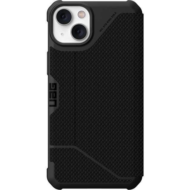 Чехол UAG для iPhone 14 Plus - Metropolis - Kevlar Black - 114045113940