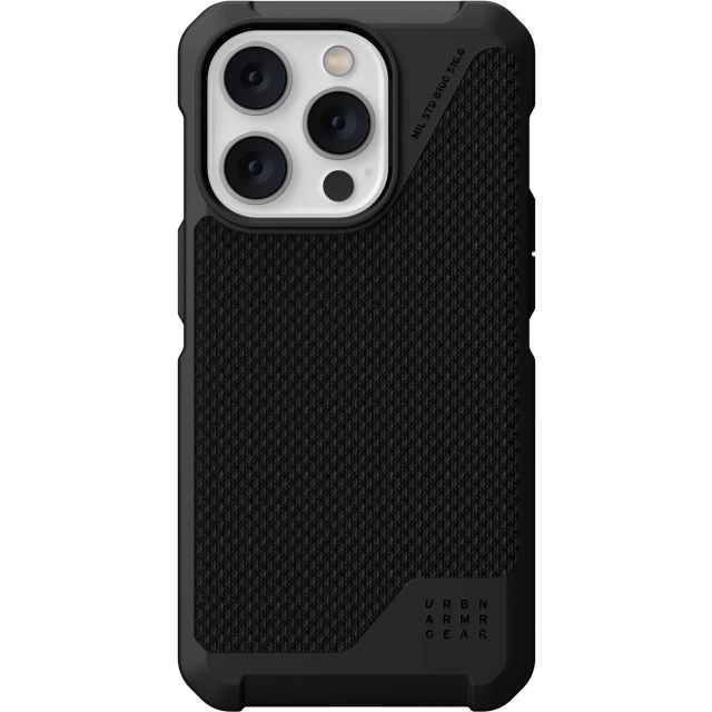 Чехол UAG для iPhone 14 Pro - Metropolis LT for MagSafe - Kevlar Black - 114050113940