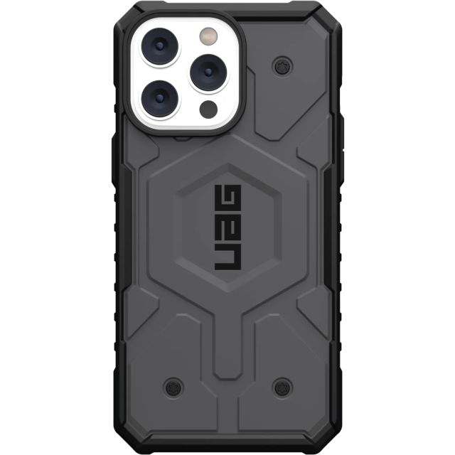 Чехол UAG для iPhone 14 Pro Max - Pathfinder for MagSafe - Silver - 114055113333