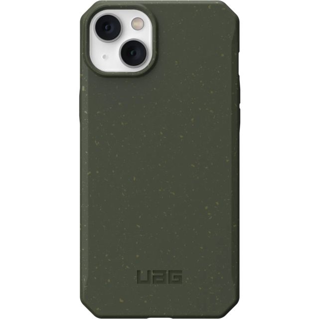 Чехол UAG для iPhone 14 Plus - Biodegradable Outback - Olive - 114073117272