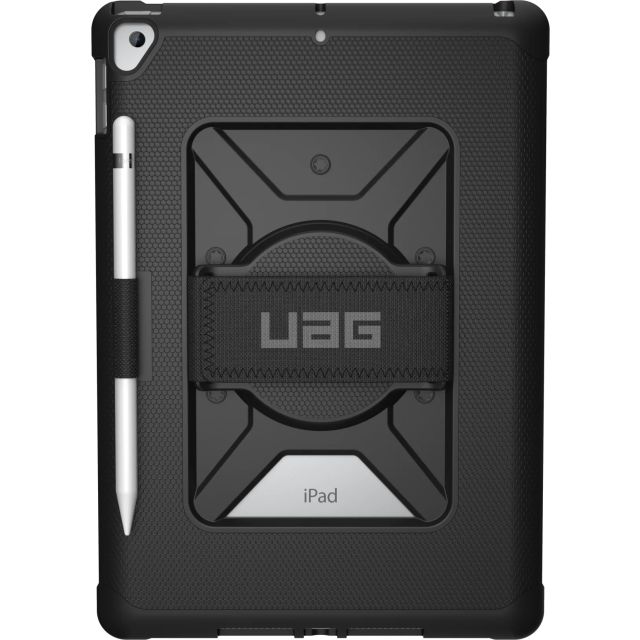 Чехол-книжка UAG для iPad 10.2 (2019/2020/2021) - Metropolis Hand Strap - Black - 12191LB14040