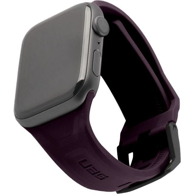 Ремешок UAG для Apple Watch (Ultra/45/44/42 mm) - Scout Silicone - Eggplant - 191488114949