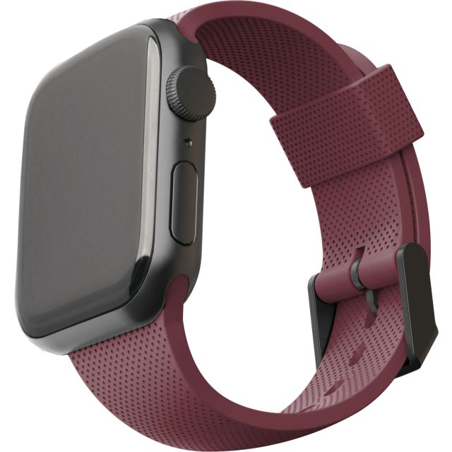 Ремешок UAG для Apple Watch (Ultra/45/44/42 mm) - DOT Silicone - Aubergine - 19249K314747