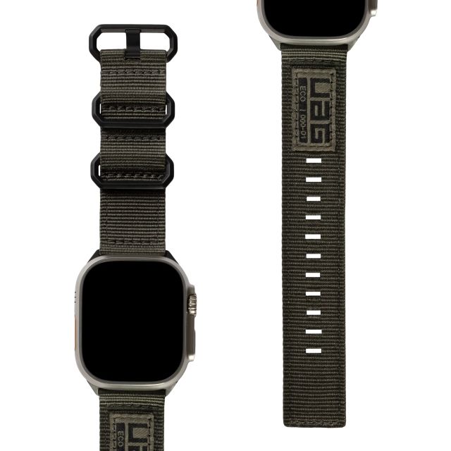 Ремешок UAG для Apple Watch (Ultra/45/44/42 mm) - Nato Eco - Foliage Green - 194001117245