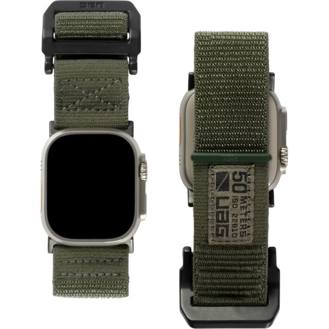 Ремешок UAG для Apple Watch (Ultra/45/44/42 mm) - Active - Foliage Green - 194004117245