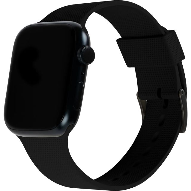 Ремешок UAG для Apple Watch (Ultra/45/44/42 mm) - DOT Silicone - Black - 194005314040