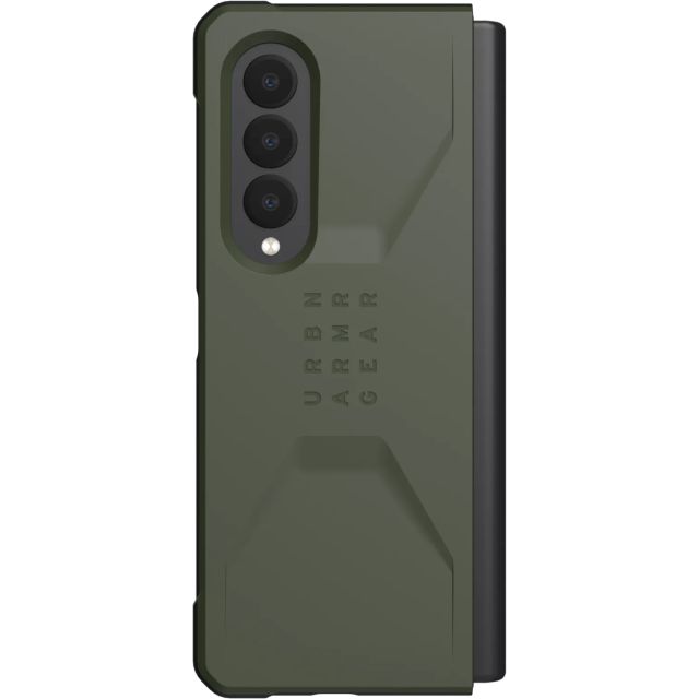 Чехол UAG для Galaxy Z Fold 3 - Civilian - Olive - 21319D117272